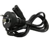 Ubiquiti ACL104-2 (Fig 8) Leader 240C Ac Mains To Fig 8 Iec-C7 Appliance Power Cord - 2M Length Black Ubqrework