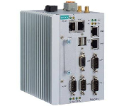 Moxa AIG-501-T-AP-AZU-LX Advanced Iiot Gateway With Intel Atom Quad-Core 1.91 Ghz Processor, 1 Vga Port, 4 Dis, 4 Dos, Asia Pacific Lte Band, Thingspro Edge And Azure Iot Edge Software, -40 To 70°C Operating Temperature