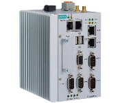 Moxa AIG-501-T-US-AZU-LX Advanced Iiot Gateway With Intel Atom Quad-Core 1.91 Ghz Processor, 1 Vga Port, 4 Dis, 4 Dos, Usa Lte Band, Thingspro Edge And Azure Iot Edge Software, -40 To 70°C Operating Temperature