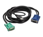 APC AP5822 Integrated Rack LCD/KVM USB Cable - 10ft (3m)