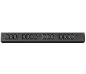 APC AP6003A Rack PDU, BASIC, HALF HEIGHT, 100-240V/20A, 220-240V/16A, (14) C13