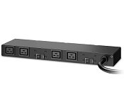 APC AP6031A Rack PDU, Basic, 0U/1U, 208V, 30A, (4) C19