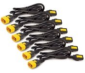 APC AP8704S-WW Power Cord Kit (6 ea), Locking, C13 to C14, 1.2m