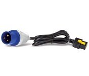 APC AP8758 Power Cord, Locking C19 to IEC309-16A, 3.0m