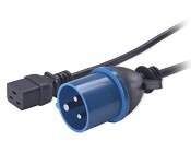 APC AP9876 Power Cord, C19 to IEC309 16A, 2.5m