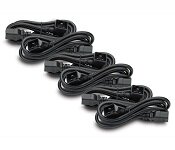 APC AP98892F Power Cord Kit (6 ea), C19 to C20 (90 degree), 0.6m