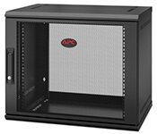APC AR109SH4 NetShelter WX 9U Single Hinged Wall-mount Enclosure 400mm Deep