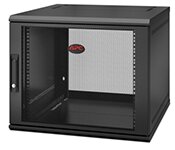 APC AR109SH6 NetShelter WX 9U Single Hinged Wall-mount Enclosure 600mm Deep