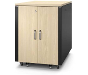 APC AR4017IA Netshelter Soundproof Server Rack 17U 230V 1000H X 750W X 1134D Mm Maple