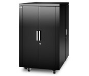 APC AR4024IX429 NetShelter CX 24U 750 mm Wide x 1130 mm Deep Enclosure Black Finish Intl
