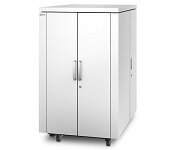 APC AR4024IX432 NetShelter CX 24U in colour White Intl.
