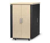 APC AR4024SP NetShelter CX 24U Secure Soundproof Server Room in a Box Enclosure - Shock Packaging