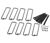 APC AR7707 Cable Management Rings, 8 Inch Deep, NetShelter 750 & 800mm Wide Enclosures (Qty. 8)