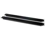 APC AR8108BLK 1U Airflow Management Blanking Panel Kit (Qty 2) Black