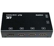 Turbo X AV-HDMSW-4-TX 4 Port HDMI 4Kx2K Switch