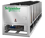 APC BCEC Air-Cooled Modulating Water Chillers with Axial Fans for Outdoor Installation
