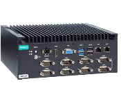 Moxa BXP-A100-E2-8C-T Box Type, Atom X6211E, 8Gb Ddr4, Comx10, Lanx2, Usbx6, Diox4, Vga+Hdmi, 12/24 Vdc