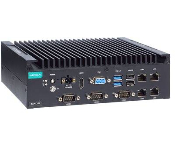 Moxa BXP-C100-C1-2L3C-T Box Type, Celeron 6305E, 8Gb Ddr4, Comx5, Lanx4, Usbx6, Diox4, Vga+Hdmi, 12/24 Vdc
