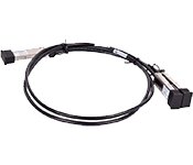 Arista CAB-Q-2Q-100G-1M 100GBASE-CR4 QSFP to 2 x 50GBASE-CR2 QSFP Twinax Copper Cable, 1M