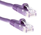 Turbo X CAT5E-15M-PU CAT5e Ethernet Patch Cable, 15 Meter, Purple