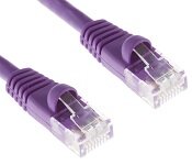 Turbo X CAT6-10M-PU CAT6 Ethernet Patch Cable, 10 Meter, Purple