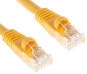 Turbo X CAT6-10M-YL CAT6 Ethernet Patch Cable, 10 Meter, Yellow