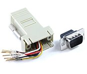 Turbo X CB-ADRJ45-4-TX DB9M to RJ45 F Adaptor