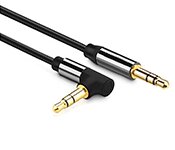 Turbo X CB-AUD30546-TX 0.5M Right Angle 3.5mm Stereo Plug-Plug Cable ( High Grade )