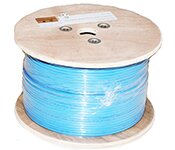 Turbo X CB-C6A-305BLU-TX 305M Blue CAT6A S & FTP 10Gb Installation Cable