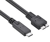 Turbo X CB-CM-MUSB3-1M-TX 1M USB Type-C Male to Micro USB 3.1 Cable