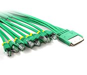Turbo X CB-CSO-18-TX 3M HPC68M To 8 X RJ45 Plug Cable