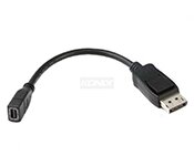 Turbo X CB-DP2-MDPF-TX 20CM Displayport M To Mini Displayport F Adaptor