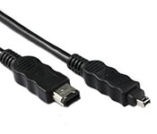Turbo X CB-FW64-4-5-TX 4.5M Firewire 1394A 6Pin & 4Pin Cable