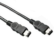 Turbo X CB-FW66-4-5-TX 4.5M Firewire 1394A 6Pin & 6Pin Cable