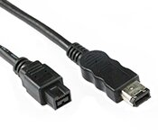 Turbo X CB-FWB96-5-TX 5M Firewire 1394B 9Pin & 6Pin Cable