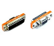 Turbo X CB-GC9F25M-TX DB25M to DB9F Gender Changer