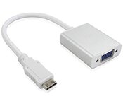 Turbo X CB-HDM-83-TX Mini HDMI to VGA + Audio Converter