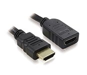 Turbo X CB-HDM2-MF-2M-TX 2M HDMI 2.0 M-F Extension Cable 4Kx2K 60Hz