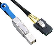 Turbo X CB-MSAS-E-11-TX 100CM External Mini SAS HD SFF-8644 To Mini SAS36 Pin SFF-8087 Cable