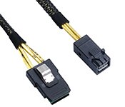 Turbo X CB-MSAS-I-04-TX 1M Internal Mini SAS HD SFF-8643 to Mini SAS36 Pin SFF-8087 Cable