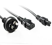 Turbo X CB-PS-147-TX 2M Wall to C13 and C5 Power Y Cable