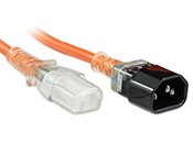 Turbo X CB-PS-216-TX 5M IEC C13-C14 Medical Power Cord