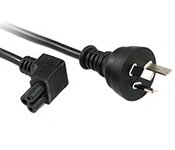 Turbo X CB-PS-239-TX 2M Wall To Right Angle C5 Power Cable