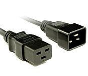 Turbo X CB-PS-56-TX 2M IEC C20-C19 Power Cable