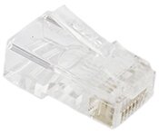Turbo X CB-RJ45-04-TX Plugmaster 8P8C CAT5e Solid Plug