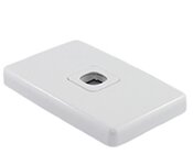 Turbo X CB-RJ45-34-TX 1 Port Australian Style RJ45 Wall Plate