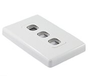 Turbo X CB-RJ45-36-TX 3 Port Australian Style RJ45 Wall Plate