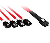 Turbo X CB-SAS-I-20-TX 1M 4x SATA ( Host ) to Internal Mini SAS36 Pin SFF-8087 ( Target ) Cable