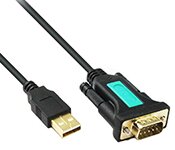 Turbo X CB-U2DB9-FTDI-2M-TX USB 2.0 To Serial Adaptor FTDI Chipset with 2M Cable