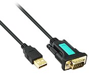 Turbo X CB-U2DB9-FTDI-TX USB 2.0 To Serial Adaptor FTDI Chipset with 1M Cable